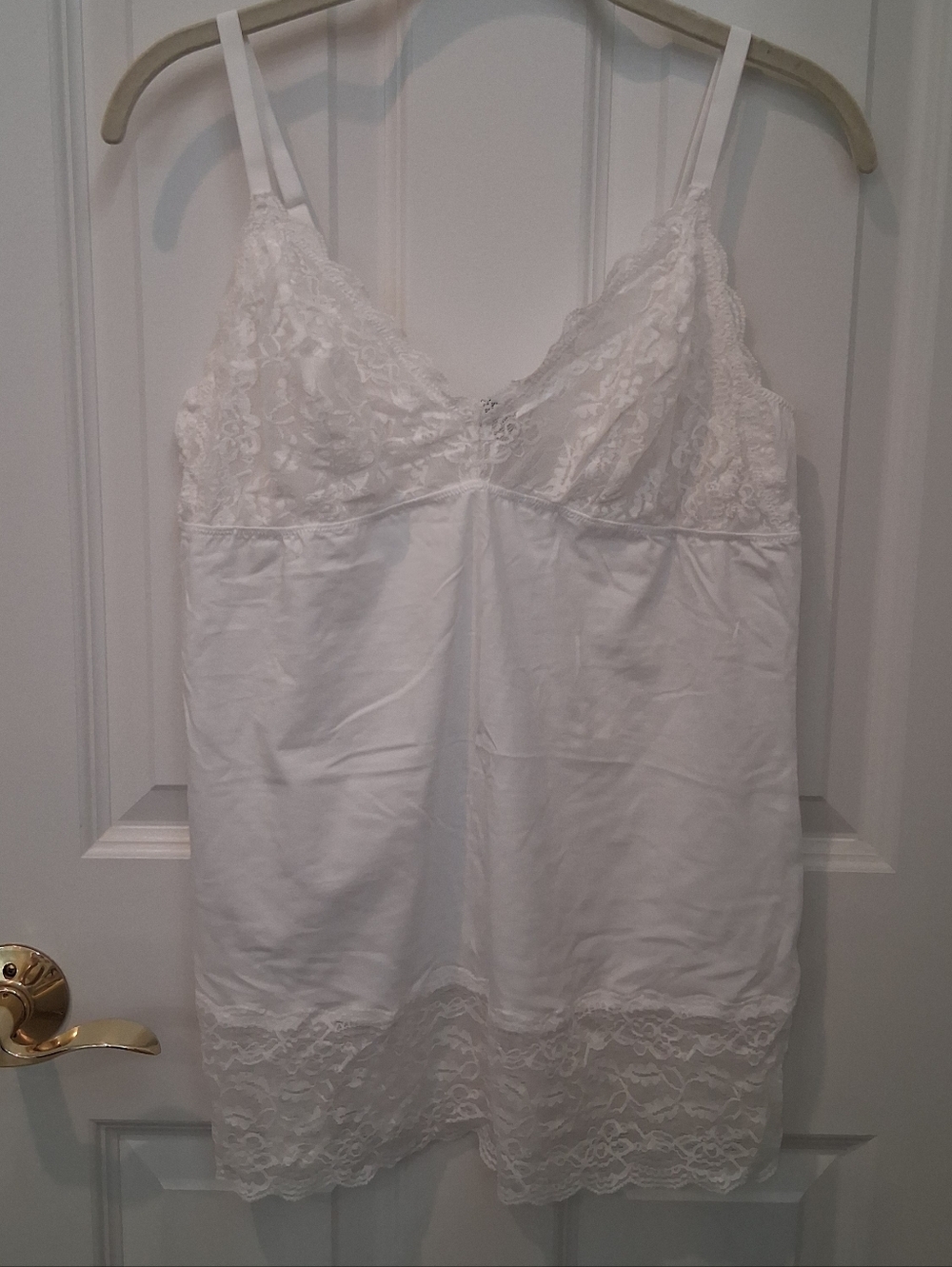 Cosabella White Lace Camisole